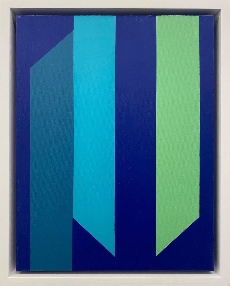 Timeflow 3 by John Fitzsimons, oil on canvas, painting available at Olivier Cornet Gallery Dublin