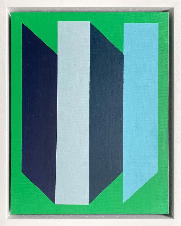 Timeflow 7 by John Fitzsimons, oil on canvas, painting available at Olivier Cornet Gallery Dublin