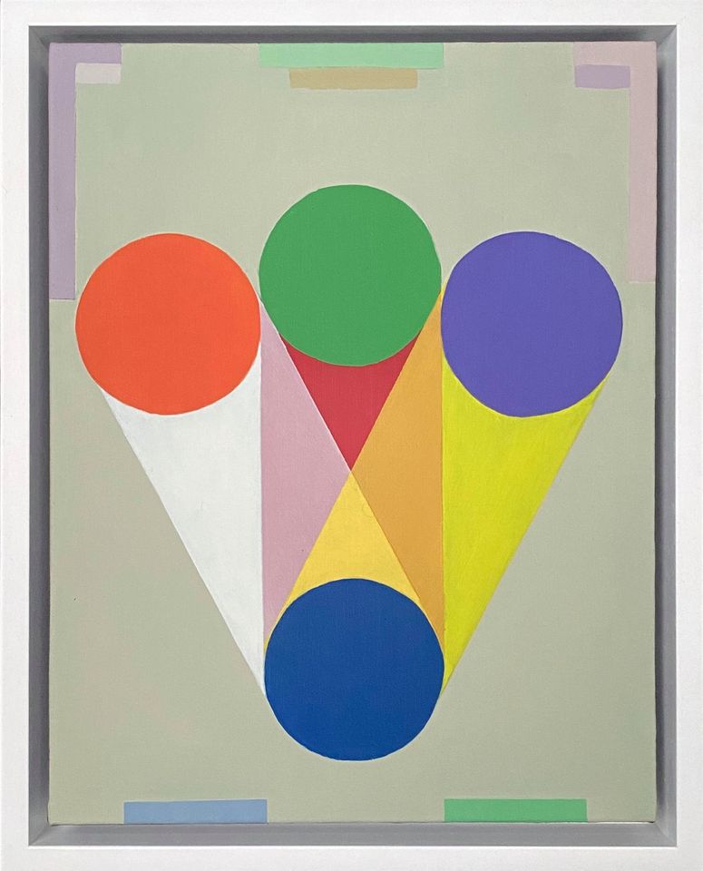 Untitled by John Fitzsimons, oil on canvas, painting available at Olivier Cornet Gallery Dublin