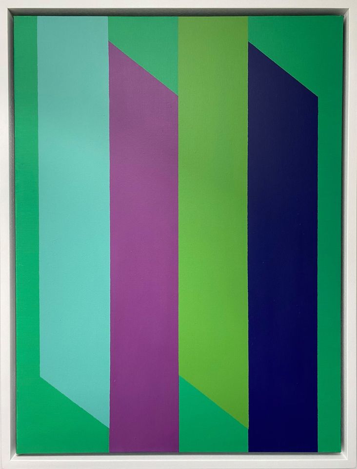Timeflow 6 by John Fitzsimons, oil on canvas, painting available at Olivier Cornet Gallery Dublin