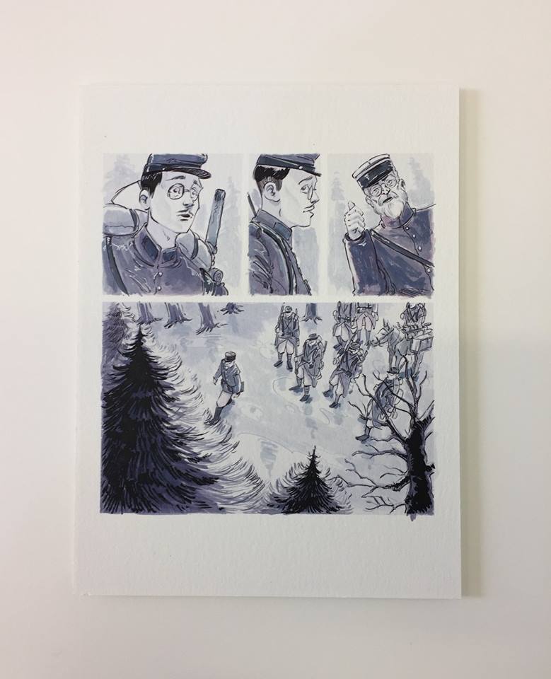 Work of Welcome to the woods by LEYHO at Olivier Cornet Gallery