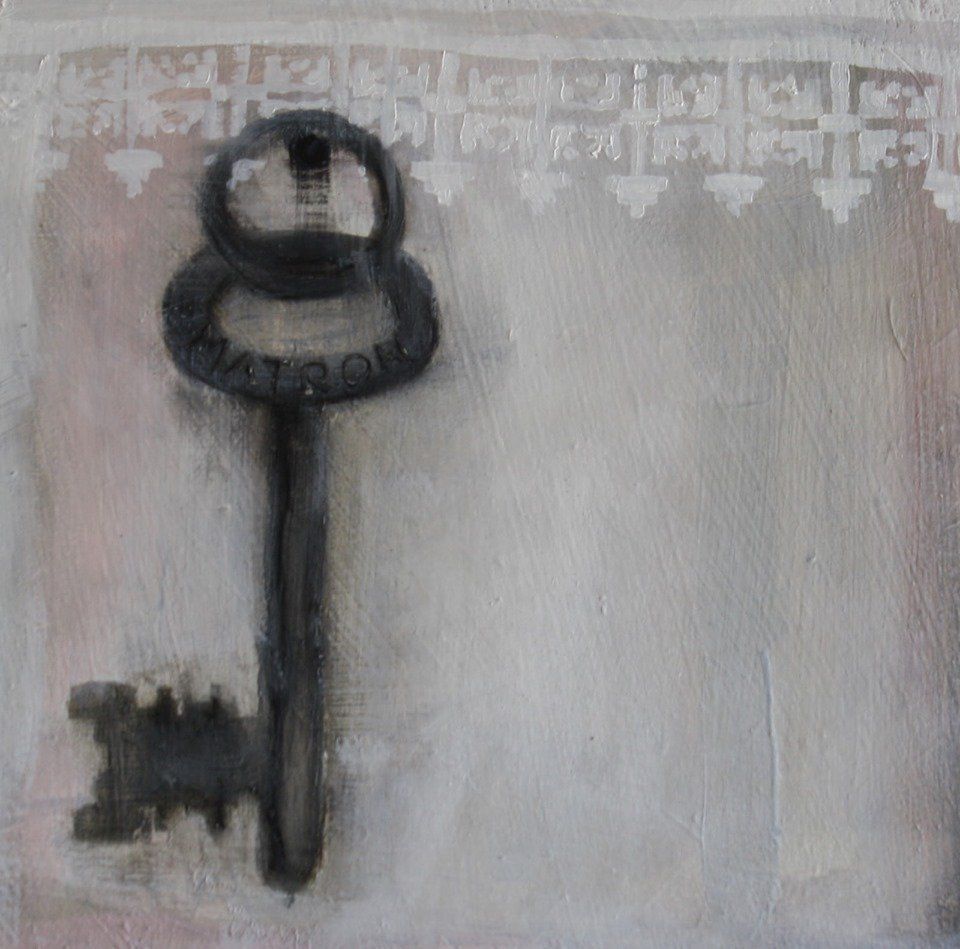Painting of Key by Miriam McConnon at Olivier Cornet Gallery