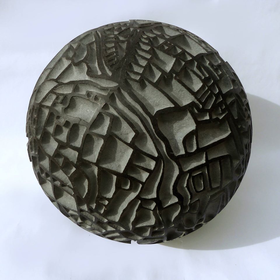 Michelle Byrne, 'Stone Sphere', limestone, 26 x 26 x 26 cm