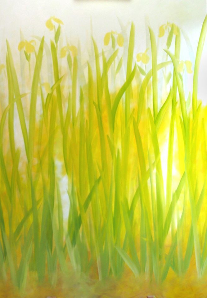 Yellow Flag stage 2 by Yanny Petters, Olivier Cornet Gallery artist