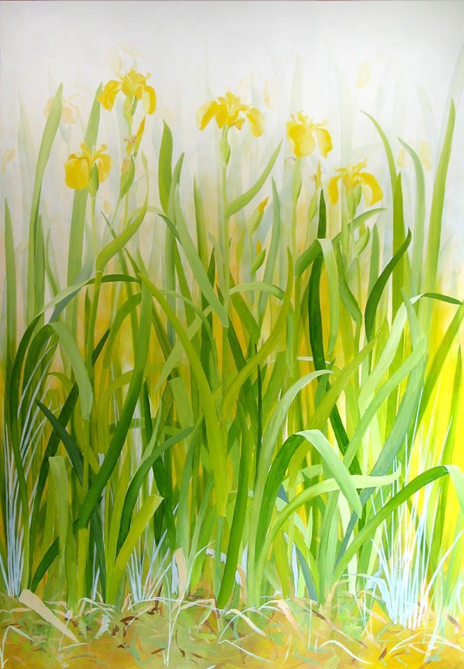 Yellow Flag stage 4 by Yanny Petters, Olivier Cornet Gallery artist