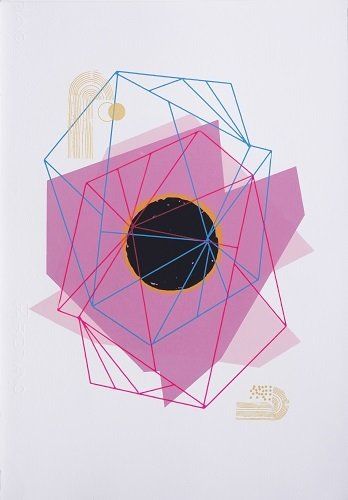 Aisling Conroy, Icaro II, screen print, 67x51cm, 2021, Olivier Cornet Art Gallery