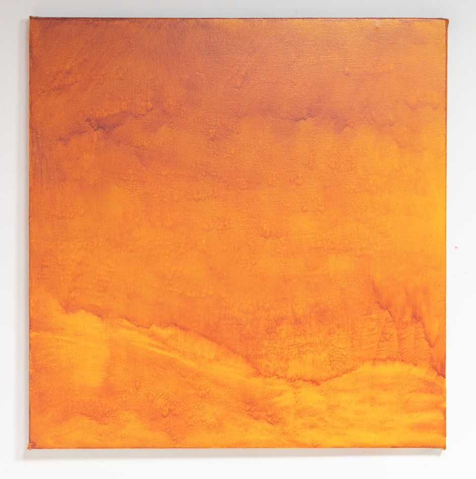 The Gods Have Emptied But Their Shapes Remain II, a painting by Bart O'Reilly, in response to Caravaggio's painting 'The Taking of Christ,  part of Olivier Cornet Gallery's  group show 'Ode to Giants', launching during Dublin Gallery Weekend 2025.