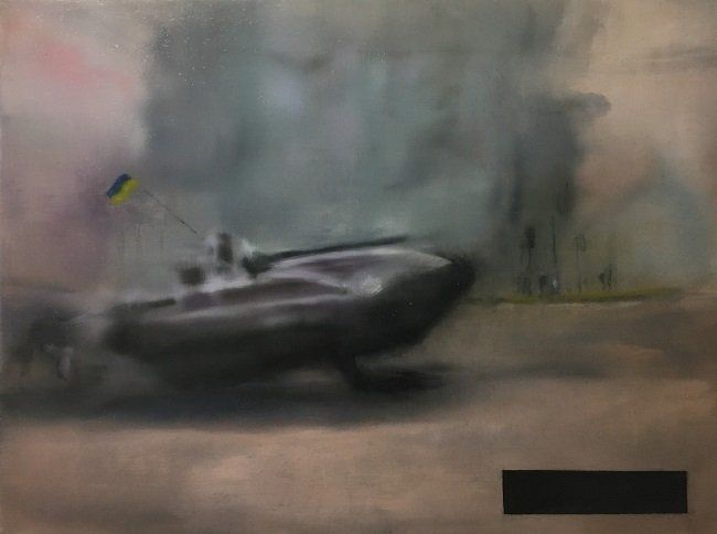 Claire Halpin, Verified Falsehood, oil painting, Olivier Cornet Gallery Dublin