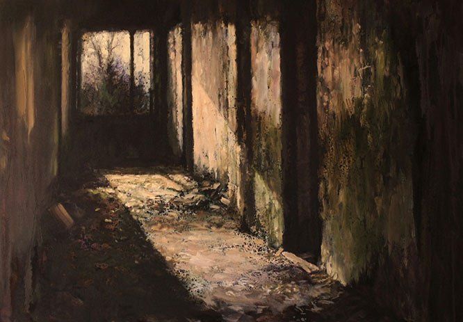 Eoin Mac Lochlainn Corridor, 66 x 86 cm, 2011