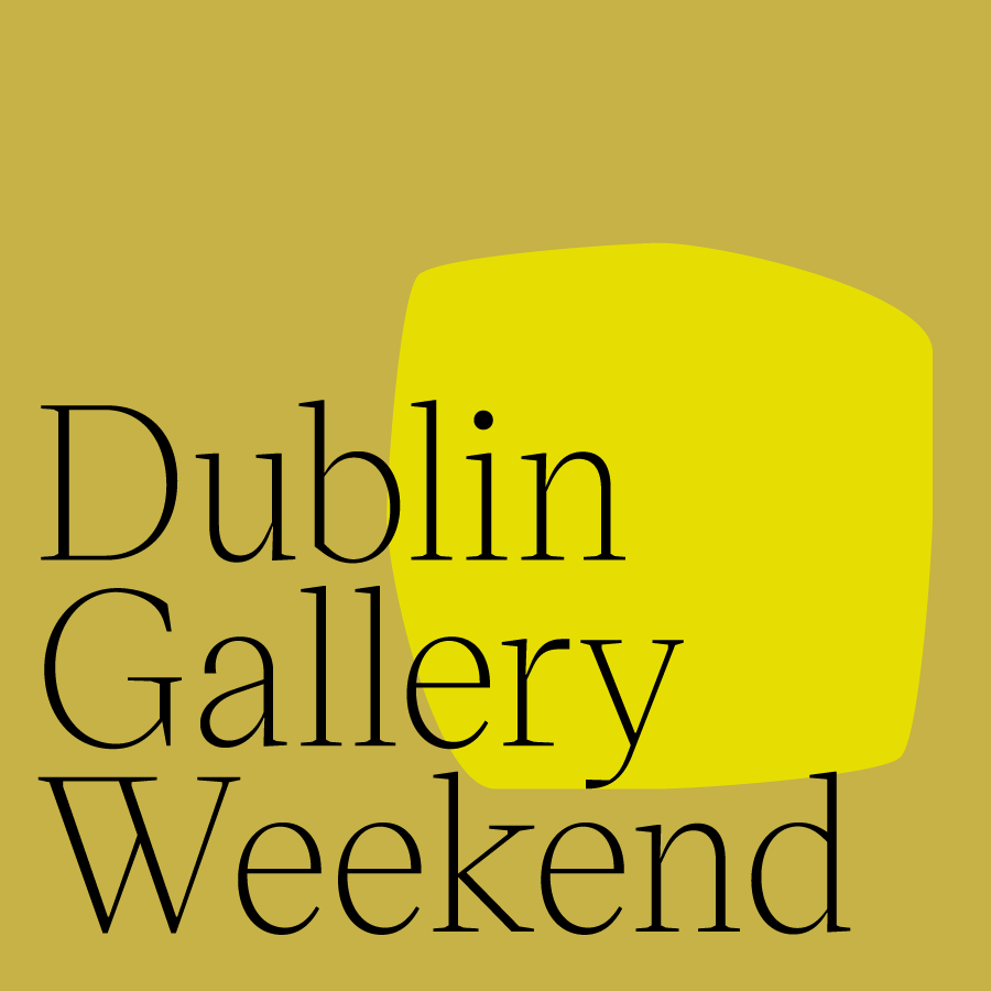 logo of The Contemporary Art Gallery Association's Dublin Gallery Weekend