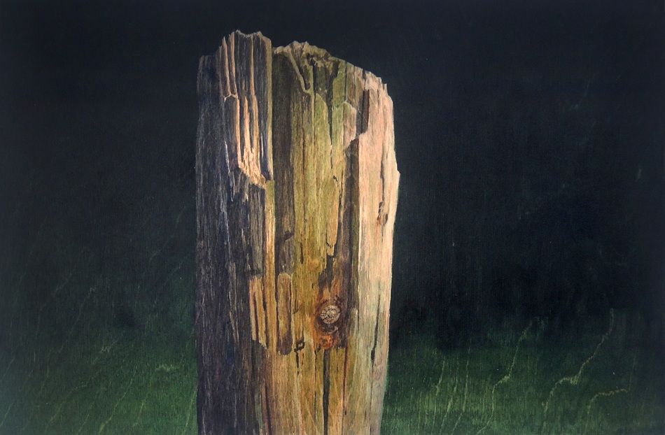 An ghaoth aniar / This too will pass XVI, a beautiful painting by Eoin Mac Lochlainn, part of the artist's solo show An ghaoth aniar / This too will pass, Olivier Cornet Gallery, Dublin