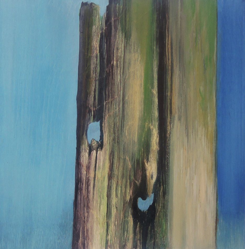 An ghaoth aniar / This too will pass XVII, a beautiful painting by Eoin Mac Lochlainn, part of the artist's solo show An ghaoth aniar / This too will pass, Olivier Cornet Gallery, Dublin