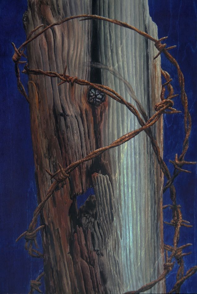 Ecce Homo after Titian, a painting by Eoin Mac Lochlainn, in response to Titian's painting Ecce Homo, part of Olivier Cornet Gallery's  group show 'Ode to Giants', launching during Dublin Gallery Weekend 2025.