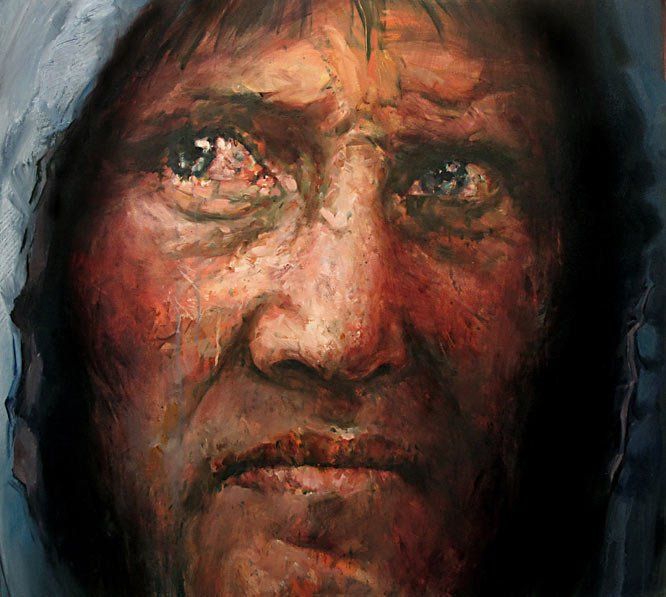 Eoin Mac Lochlainn, 'Paul', oil painting on canvas, 80x90cm, 2013, Olivier Cornet Art Gallery
