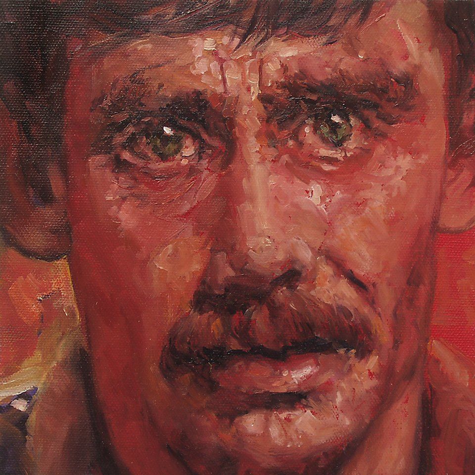 Eoin Mac Lochlainn, What I've seen no. 3,  oil on canvas, 20x20cm, 2009, Olivier Cornet Gallery, Dublin