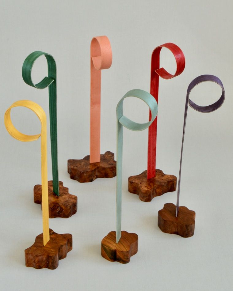 Ensemble, a series of  works in sycamore and poplar by Hugh Cummins in response to Joseph Walsh's work Magnus Modus, part of Olivier Cornet Gallery's  group show 'Ode to Giants', launching during Dublin Gallery Weekend 2025.