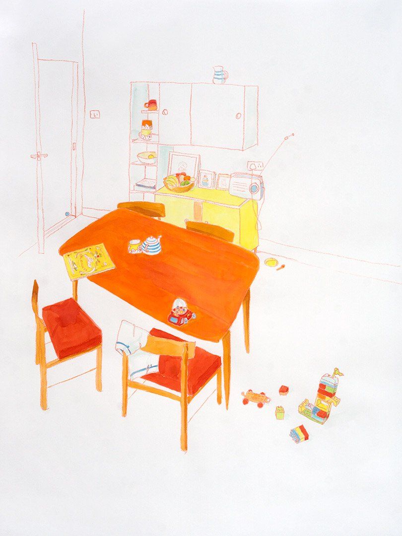 Jaki Coffey, 'Duplo, a drawing on Fabriano paper, Olivier Cornet Gallery Dublin