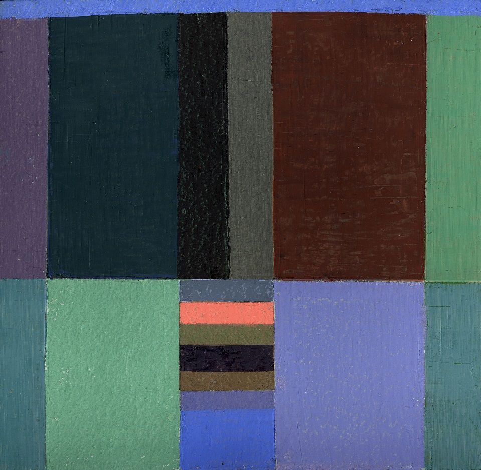 Joe Dunne, Colour Poem with Pink, a painting part of the Olivier Cornet Gallery's group show Pink is my colour.