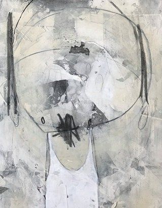 Jim loves jam, a painting by Olivier Cornet Gallery artist Kelly Ratchford, 2021