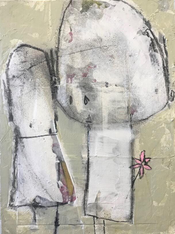 Surprise Slash Apology, a painting by Olivier Cornet Gallery artist Kelly Ratchford, 2021