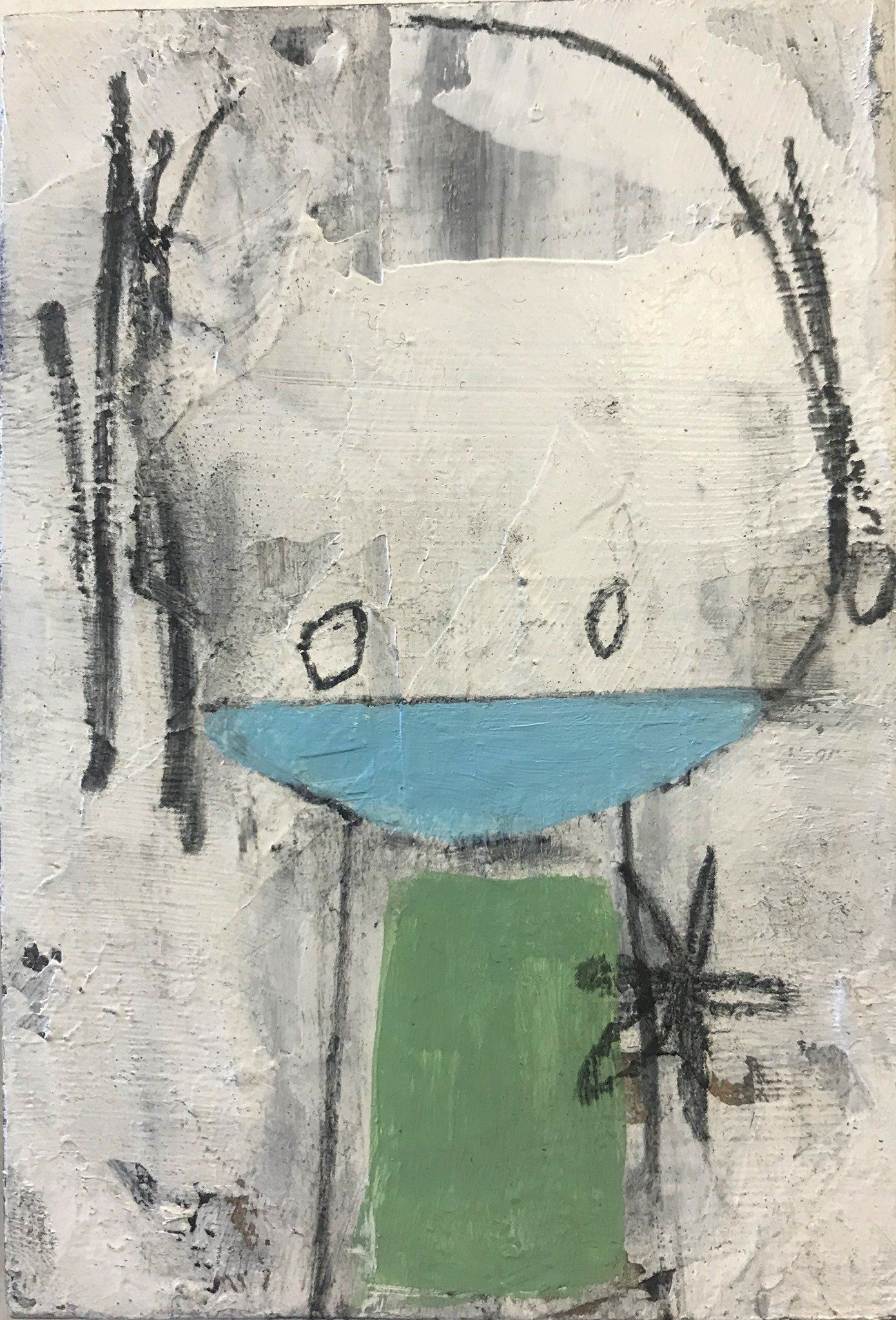 The Covidians 10, a painting created by  Olivier Cornet Gallery artist Kelly Ratchford, Dublin, Ireland