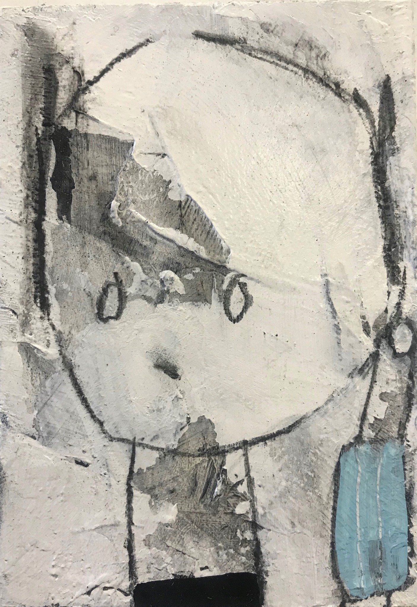 The Covidians 13, a painting created by  Olivier Cornet Gallery artist Kelly Ratchford, Dublin, Ireland