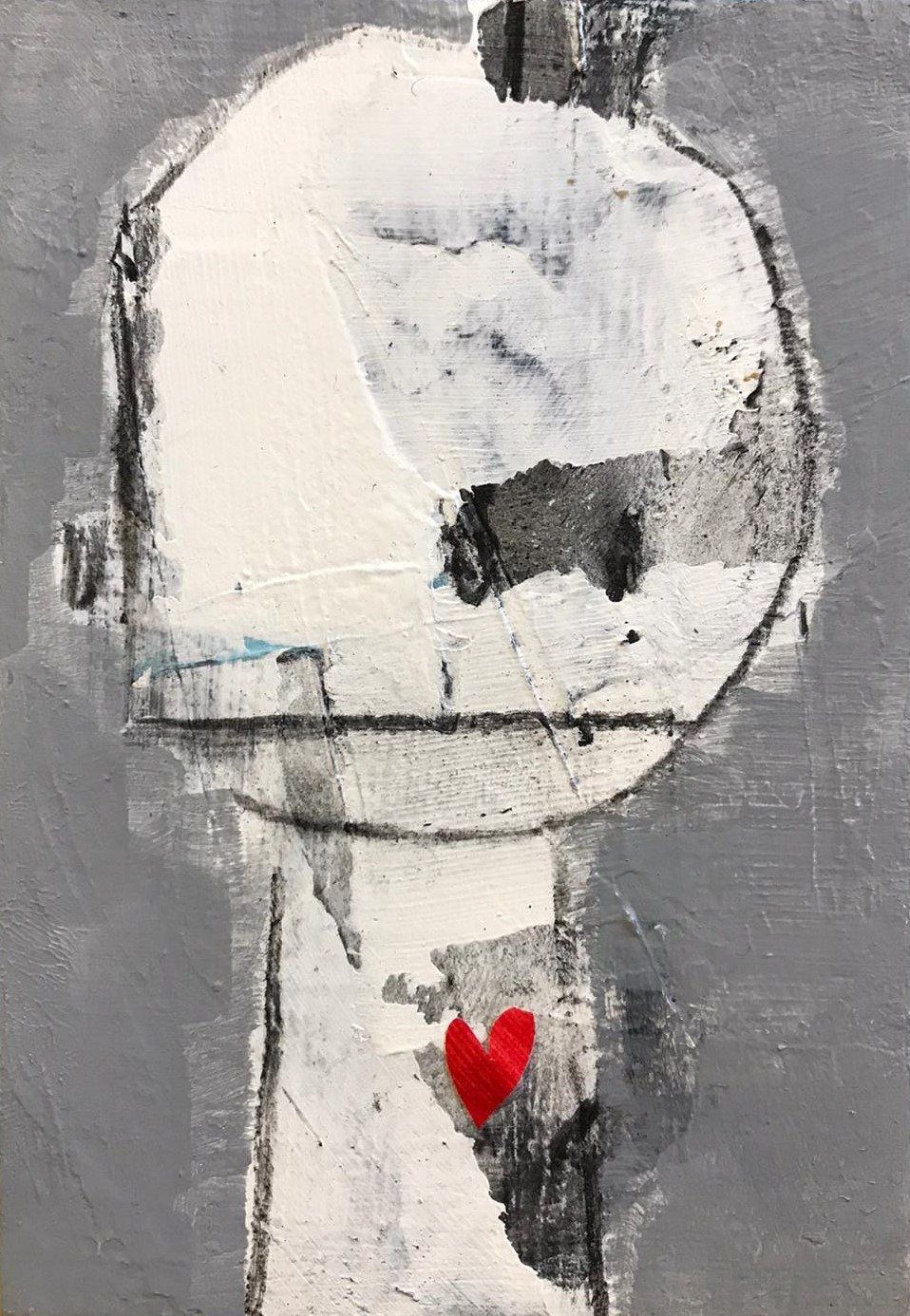 The Covidians 16, a painting created by  Olivier Cornet Gallery artist Kelly Ratchford, Dublin, Ireland