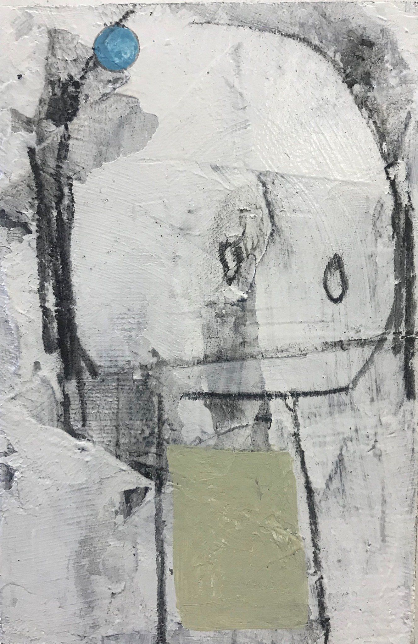 The Covidians 2, a painting created by  Olivier Cornet Gallery artist Kelly Ratchford, Dublin, Ireland