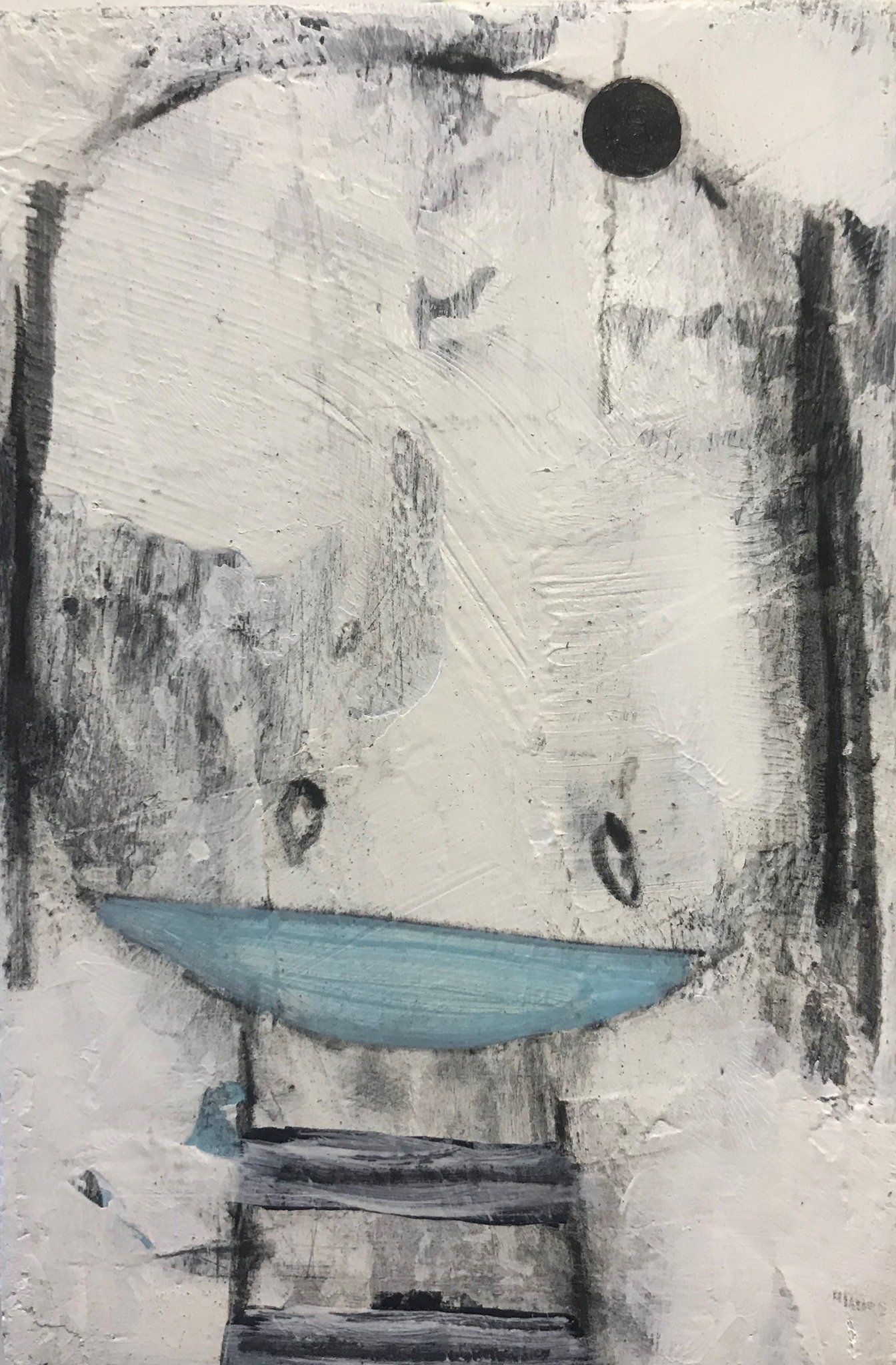 The Covidians 22, a painting created by  Olivier Cornet Gallery artist Kelly Ratchford, Dublin, Ireland