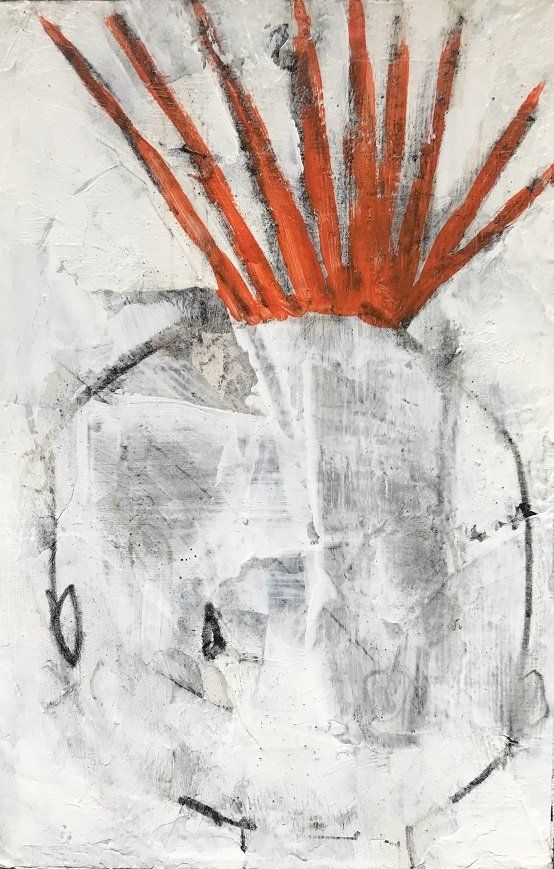 The Punk, painting by Olivier Cornet Gallery artist Kelly Ratchford, 2019