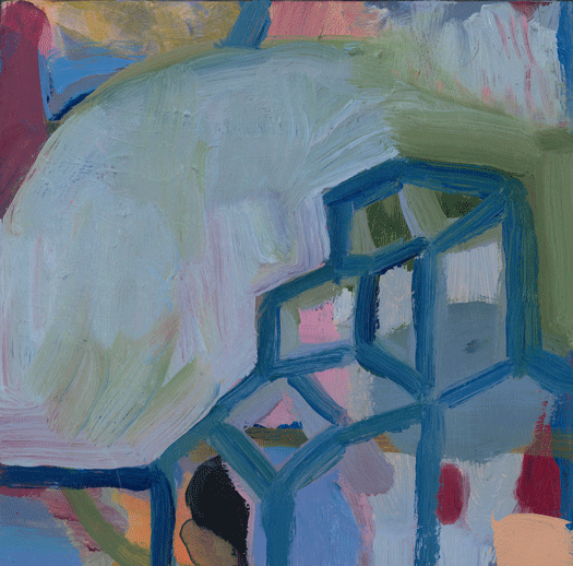 Playground, a painting by Mary A. Fitzgerald, Olivier Cornet Art Gallery, Dublin