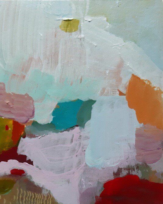 Mary A. Fitzgerald, Snow Fields, painting, Olivier Cornet Art Gallery