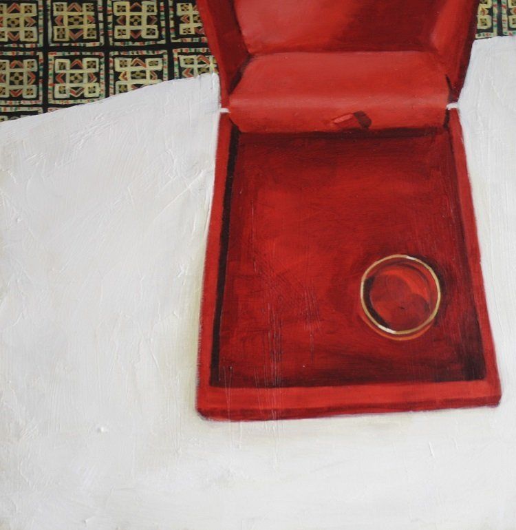 Solo Journey, a painting by Olivier Cornet Gallery artist Miriam McConnon