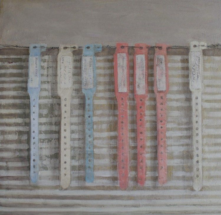 War Babies, a painting by Olivier Cornet Gallery artist Miriam McConnon