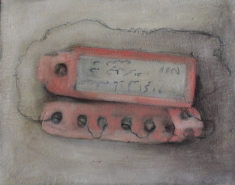 War Baby, a painting by Olivier Cornet Gallery artist Miriam McConnon