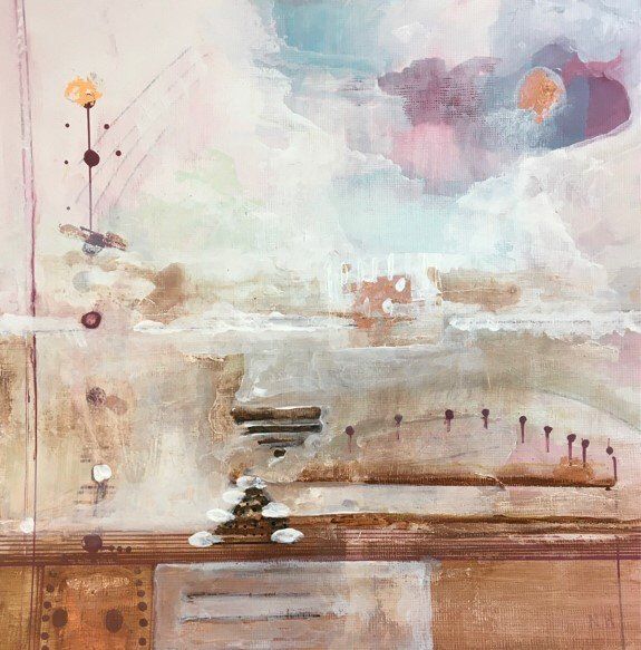 Nickie Hayden, Autumn, painting, Olivier Cornet Art Gallery