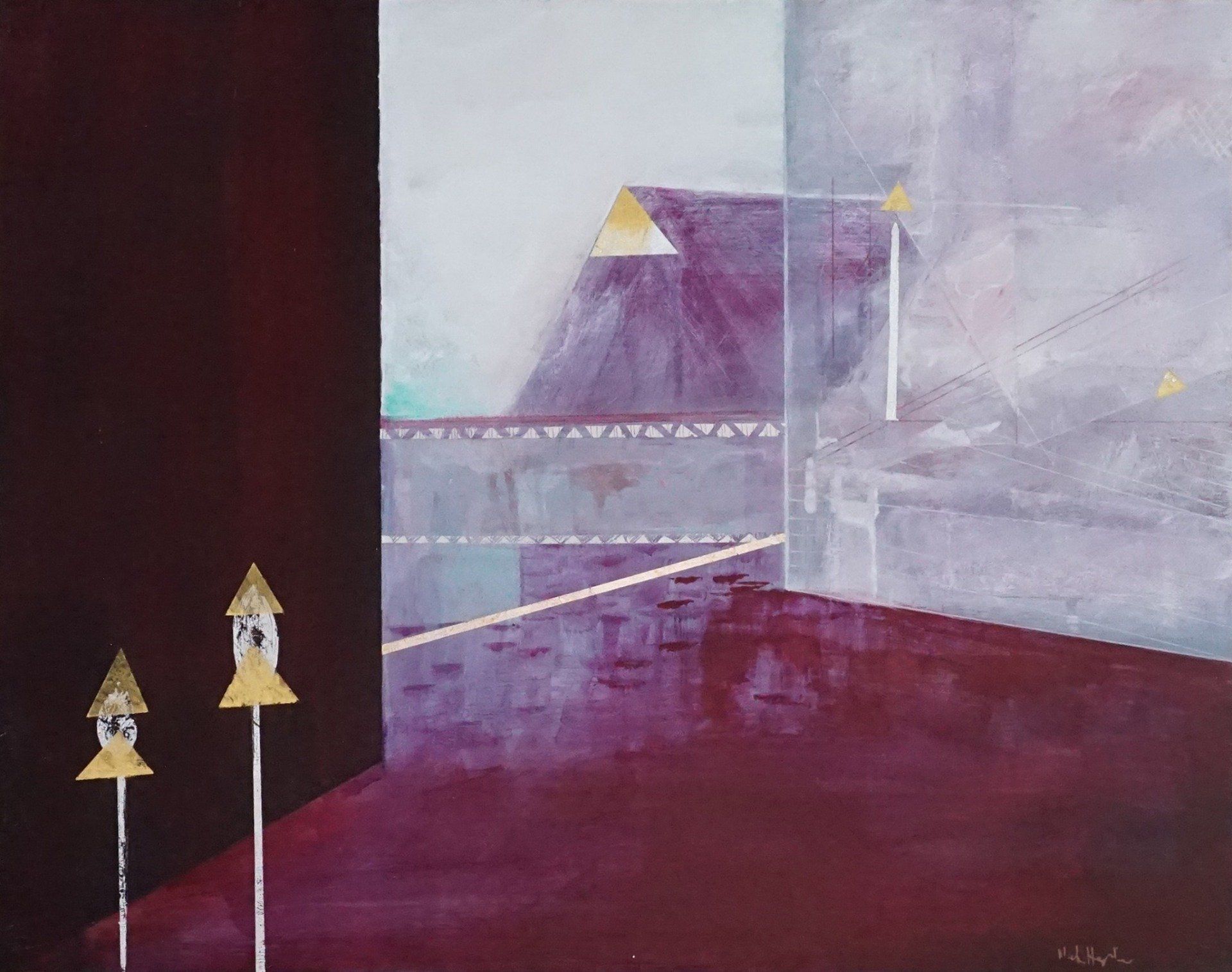 Nickie Hayden, Rule by Church, painting, Olivier Cornet Art Gallery Dublin