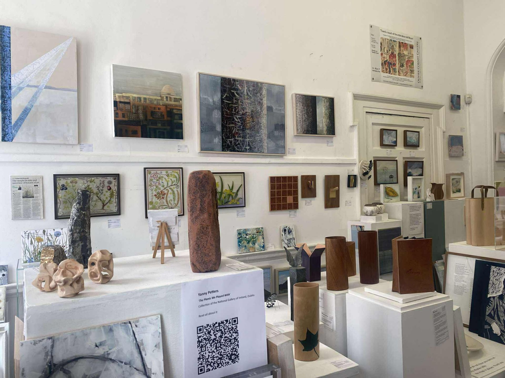 The Olivier Cornet Gallery Storage Room