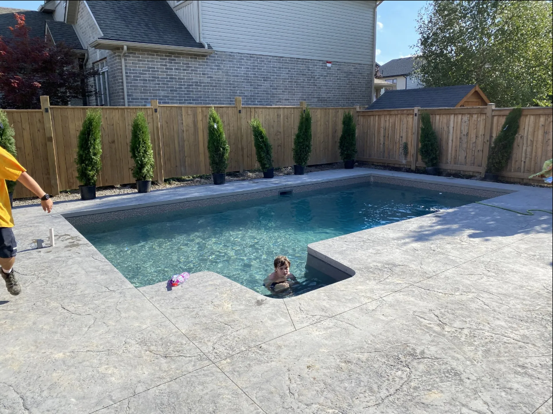 Pool Install in London, Ontario