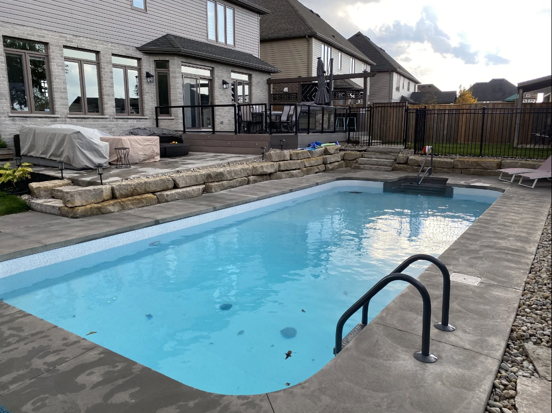 Pool Install in London, Ontario
