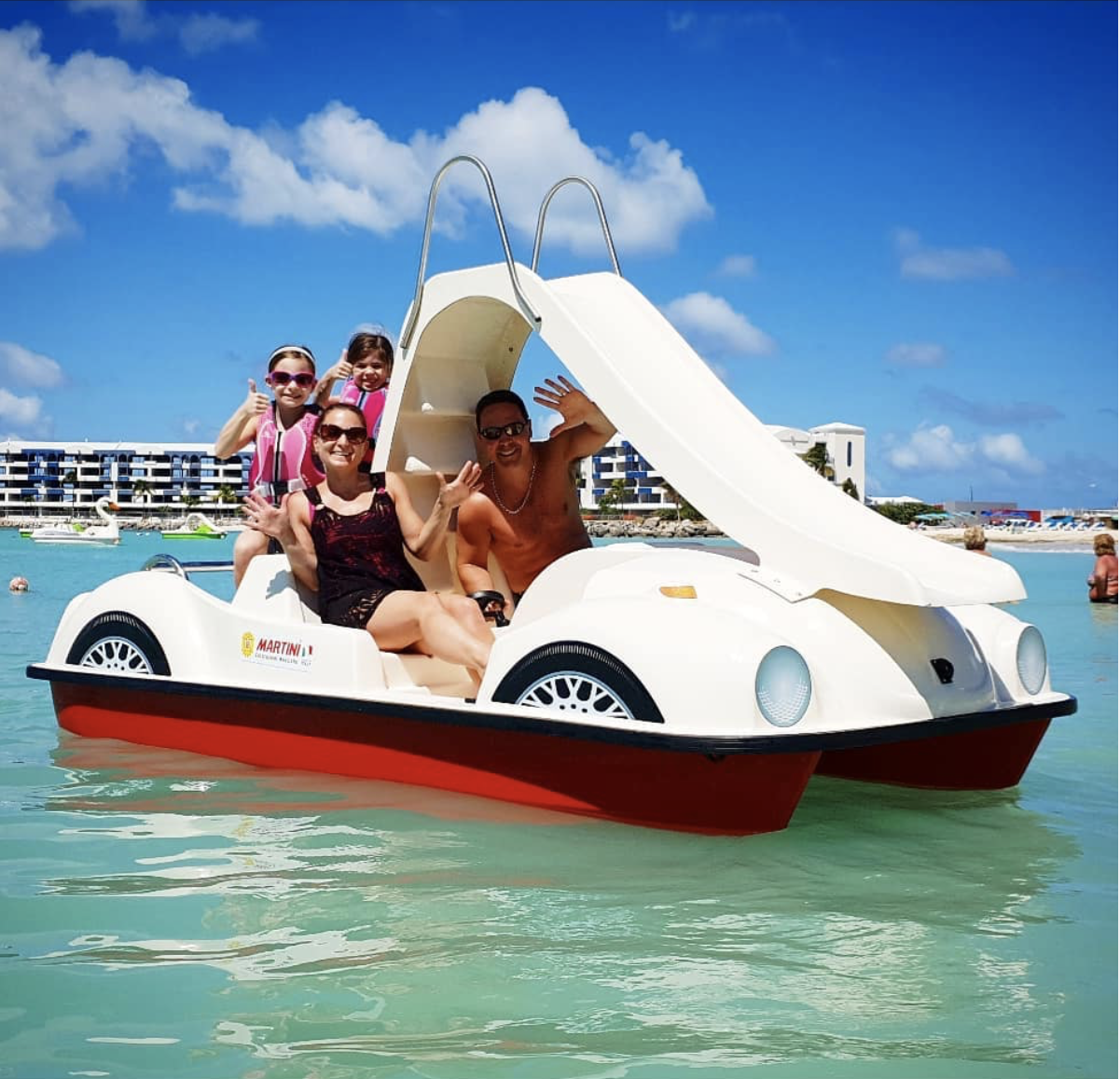Waterfiets Pedal Boat SXM