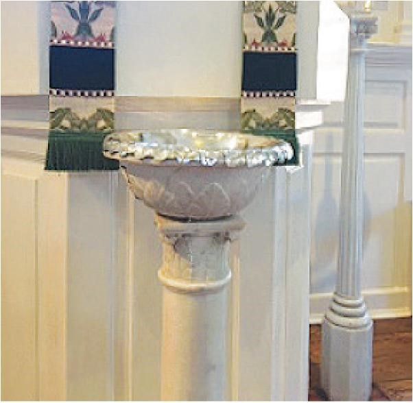 baptismal font