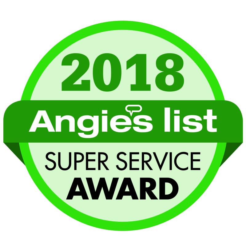 Angie's List 2018 Super Service Award