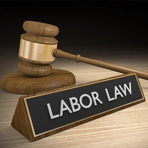 Labor Law Sign with a Gravel — Law Office of Stephen T. Fanning in Providence, RI