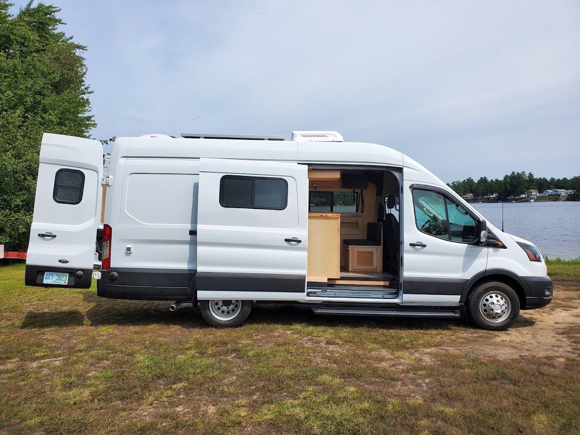 Camper Van Open The Door - Milton, NH - RV Service and R & L Van Builds