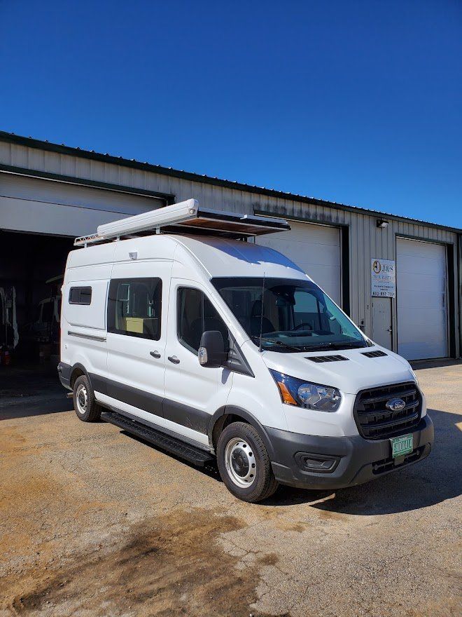 Camper Van Parking - Milton, NH - RV Service and R & L Van Builds