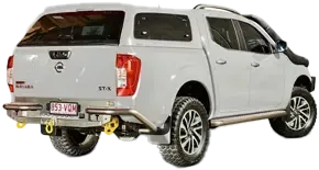 A White Truck With a Canopy on Top of It — TJM Rockhampton in Rockhampton City, QLD