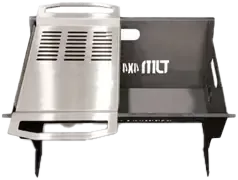 A Stainless Steel Grill is Sitting on Top of a Black Table — TJM Rockhampton in Rockhampton City, QLD