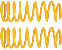 A Pair of Yellow Spiral Springs — TJM Rockhampton in Rockhampton City, QLD