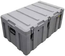 A Large Gray Plastic Trunk With Handles — TJM Rockhampton in Rockhampton City, QLD